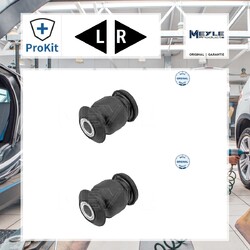 2x ORIGINAL® Meyle Lagerbuchse, Querlenker Vorne, Links, Rechts für Ford Ka