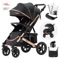 Daliya® Rapidy Buggy / Kinderwagen 0-36 M / Sportwagen / Jogger Liegeposition 