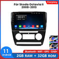 Für Skoda Octavia II IZ3 IZ5 2008-2013 Autoradio GPS Sat Navi Android Carplay