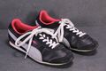 Puma Aley SL Damen Sneaker Sportschuhe Leder schwarz grau pink Gr. 40  SB10 