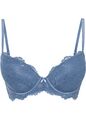 Schalen BH mit Bügel Gr. (85) E Jeansblau Damen-Bra Dessous Unterhemd Neu