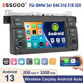 Für BMW 3er E46 M3 MGZT Android 13 Autoradio 7" 2+32G Carplay GPS NAVI FM RDS BT