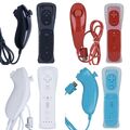 Fernbedienung & Nunchuk Für Nintendo Wii 2 in 1 Remote MotionPlus Controller