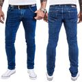 Rock Creek Designer Herren Jeans Hose Regular Slim Stretch Jeans M46 W29-W40