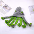 DHL Fun Octopus Winter Warme Strickmütze Tintenfisch Strickmütze Beanie Kostüms.