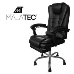 Malatec® Bürostuhl Ergonomisch DREHSTUHL Chefsessel  Kippmechanismus Fußstütze  