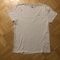 Tommy Hilfiger T-Shirt Shirt L weiß