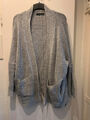 ATMOSPHERE, Damen, Strickjacke lang, grau, Gr.S