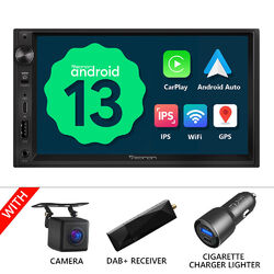 DAB+CAM+Eonon UA13 Android 13 7" Doppel 2DIN Autoradio GPS Navi CarPlay WiFi RDS