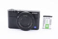 Sony Cyber-Shot DSC-RX100 kompakte Digitalkamera schwarz nur japanische Sprache