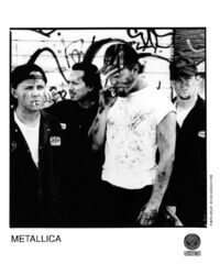 Metallica - Promo Photo 1998 - Garage Inc. - 72 Seasons - Ride The Lightning