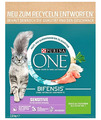 (€ 8,91/kg) Purina One Sensitive Truthahn & Reis Bifensis Katzenfutter - 2,8 kg