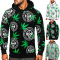 Kapuzenpullover Hoodie Sweatshirt Pullover Pulli Men Aufdruck Herren BOLF Print