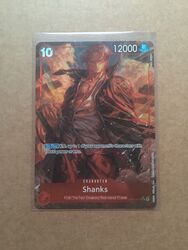 Shanks OP06-007 Parallel SR Wings of Captain One Piece Karte Alt Art NM