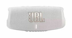 JBL Charge 5 Tragbarer Bluetooth-Lautsprecher - Weiß Wasserdicht DE-Händler OVP