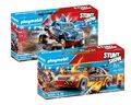 PLAYMOBIL® 70550 + 70551 Stuntshow Monster Truck Shark + Crashcar - neu, ovp