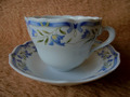 Hutschenreuther Kaffeetasse mit Untertasse - Maria Theresia / Miramare - TOP