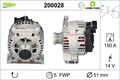 VALEO Lichtmaschine Generator für Mercedes-Benz A-Klasse W169 B-Klasse W245