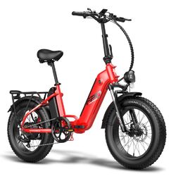 FAFREES 20 Zoll 500W Elektrofahrrad Ebike E BIKE Fat Bike 48V 20AH 40KM/H e mtb