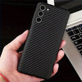 Carbon Fiber Hülle für iPhone Samsung Xiaomi Huawei Google Schutz Handyhülle