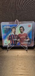 Topps Lothar Matthäus Platinum Curated Set Lothar Mattäus Franz Beckenbauer /99