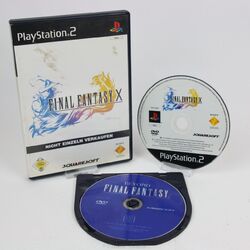 Sony Playstation 2 PS2 PAL OVP Final Fantasy X Bundle Version Demo CD