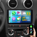 2+64G Für Audi A3 S3 RS3 2003-2013 9'' Android 13 Autoradio GPS Navi Wifi BT RDS