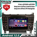 Android 12 64GB GPS Autoradio DAB+ DVD Navi Mercedes C/CLK/CLC Klasse W203 W209