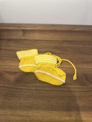 Gestrickte Baby-Socken