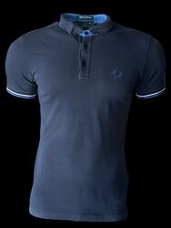 FRED PERRY Herren Poloshirt Hemd Stretch & Light 9458 schwarz S