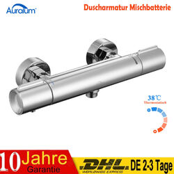 Duschsystem mit Thermostat Duscharmatur Regendusche Duschset Duschsäule Dusche