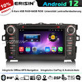 8-Kern GPS Android 13 DAB+ Autoradio für Toyota Auris CarPlay Navi DTV ODB2 RDS