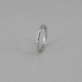 Ring  in 750/18k Weissgold  8 Brillanten ca. 0,08 ct W/si Gr.: 57