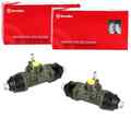 2x BREMBO RADBREMSZYLINDER 20,64mm passend für VW TRANSPORTER TROMMELBREMSE | A