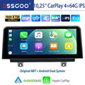 Für BMW F30 F31 F32 F33 NBT 4G Autoradio Android 13 8Core CarPlay GPS NAVI 4+64G