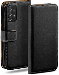 Hülle für Samsung Galaxy A72 / A72 5G Schutzhülle Book Case Flip  Handy Tasche⭐ ORIGINAL BOOK CASE VON MOEX ⭐ DEUTSCHER FACHHANDEL ✅