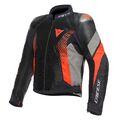 Dainese Super Rider 2 Absolut Jacke Schwarz/Grau/Neon-Rot 52 /Sommer /Motorrad