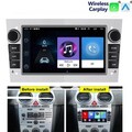 64G Für Opel Corsa C/D Zafira B Astra H Android14 Apple Carplay Autoradio GPS 