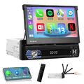 1+32GB 7 Zoll  Android 13.0 Navi Wifi 1Din Autoradio Touchscreen USB GPS Carplay