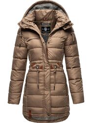 Navahoo Damen Winter Parka Stepp Mantel Jacke mit Kapuze warm gefüttert Daliee✔ Gratis Hin- und Rückversand inkl. Paketmarke für DE ✔
