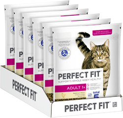 6x750g Perfect Fit Katzenfutter Trockenfutter Adult 1+ mit Huhn