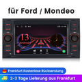 Für Ford/Mondeo Android13 Autoradio GPS Navi Bluetooth DAB+ 2 Din WIFI 32GB Auto