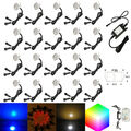 10 20er Set LED Einbaustrahler Spots Außenlampe Einbaurahmen Deckenstrahler DE