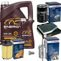 BOSCH inspektionspaket 6 L MANNOL 5W-30 Energy für VW Golf V 1.6 Audi A3