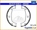 Bremsbackensatz, Feststellbremse ATE 03.0137-0248.2 für BMW