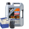 Motoröl 5W30 LIQUI MOLY Leichtlauf Special Tec Ll 5L+MAHLE Ölfilter