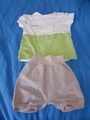 2teiliges Set T-Shirt und kurze Hose Gr. 86/92