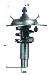 Thermostat Kühlmittel Mahle Tx10690D für Mercedes S211 Kombi 03-09