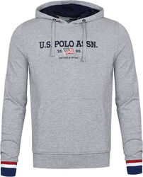 HERREN-SWEATSHIRT U.S. POLO ASSN. - SAIM GRAU