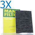 3x Mann-Filter Innenraumfilter/Pollenfilter CU 3567 für Ford Focus Tourneo